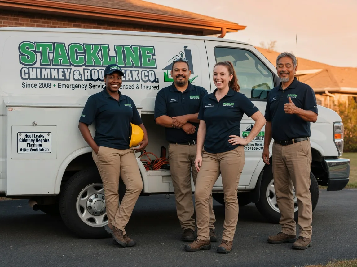 Chimney flashing repair company in Brookshire, TX